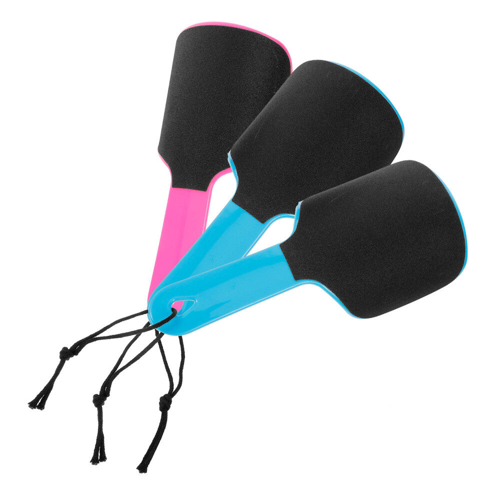 Totority 3Pcs U-Shape Foot File Double-Sided Pedicure Scrubber