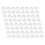120pcs Eyelash Extension Glue Holders Self-Adhesive Cups 10