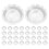 120pcs Eyelash Extension Glue Holders Self-Adhesive Cups 1
