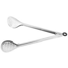 Food Tongs Stainless Steel Baking Tong Silver 1pack