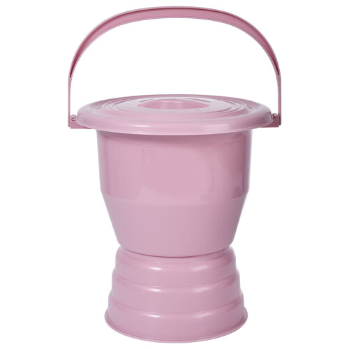 Chamber Pot with Handle for Elderly Disabled Kids Urinal