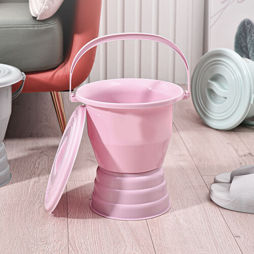 Chamber Pot with Handle for Elderly Disabled Kids Urinal 2