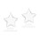 20 pcs clear plastic refillable star ball ornaments for christmas tree 6