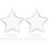 20 pcs clear plastic refillable star ball ornaments for christmas tree 4