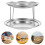 stainless steel double layer seafood tray for party appetizer display 9
