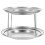 stainless steel double layer seafood tray for party appetizer display 8