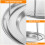 stainless steel double layer seafood tray for party appetizer display 6