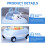 incense stick burner holder snow mountain shape base 7