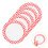 20 Pcs Red Plaid Paper Set 10