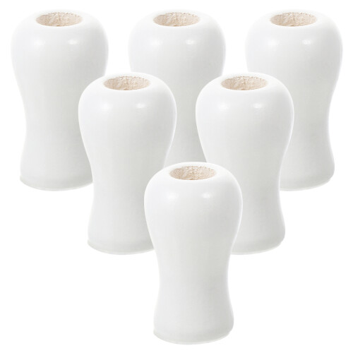 6 pcs wooden blind cord pulls for window blinds