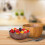 coconut bowl food container coconut shell storage holder 4