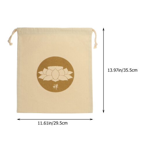 2pcs buddhist singing bowl drawstring bag for meditation bowls 1