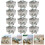 12pcs wedding candy holder mini mining car gift box container 7