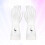 2pcs durable rubber cleaning gloves l size flamingo pattern 11