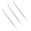 3pcs Eyelash Separator Tool Metal Lashing Lifting 7