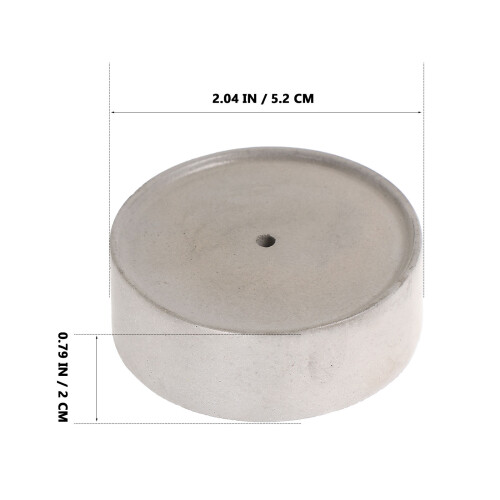 Minimalist Cement Incense Holder Aromatherapy Ash Container 2