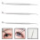 3pcs Eyelash Separator Tool Metal Lashing Lifting 2
