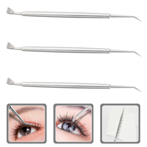 3pcs Eyelash Separator Tool Metal Lashing Lifting 1