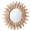 wall hanging mirror with wooden frame for bathroom decor 7