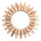 wall hanging mirror with wooden frame for bathroom decor 3
