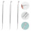 3pcs Eyelash Separator Tool Metal Lashing Lifting 4