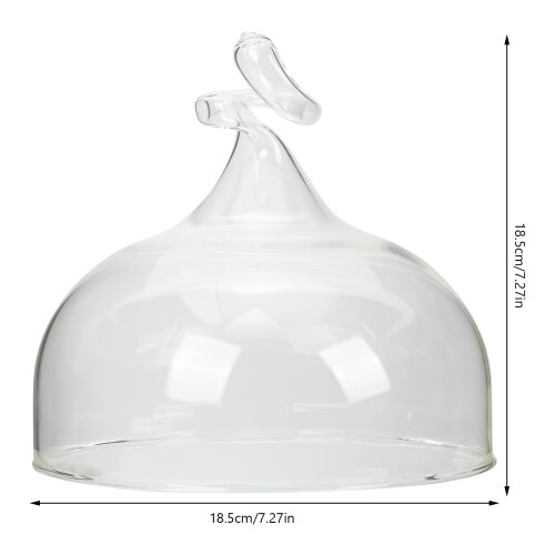 clear glass cake display dome for dessert decoration 1