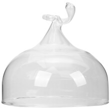 clear glass cake display dome for dessert decoration