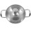 1 Set Stainless Steel Double Handle Round Wok Pan 11