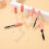 6 pcs empty mascara tubes with wands, reusable eyeliner bottles 10