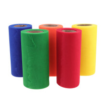 5pcs Yarn Tulle Netting Rolls Polyester Fabric for DIY Crafts
