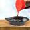 5pcs sauce bowls black imitation ceramic condiment plates 4