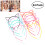 24pcs Cat Ear Headband 0.6cm ABS Plastic Hair Accessory 1