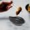 5pcs sauce bowls black imitation ceramic condiment plates 11