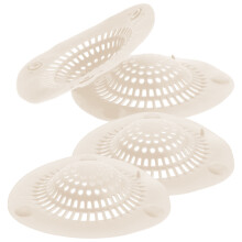 4pcs Silicone Bathroom Floor Drain Filters Sink Strainer