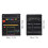 2 pcs double sided reusable chalkboard sign for school use 2