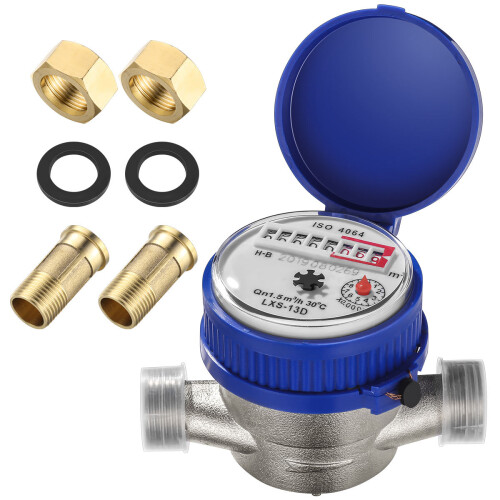 water meter for garden and home use