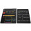 2 pcs double sided reusable chalkboard sign for school use 1