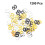 1200pcs Number 60 Sequins Confetti Party Decoration 9