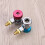 2pcs r134a ac quick coupler adapter for car air conditioning blue red 10