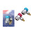 2pcs r134a ac quick coupler adapter for car air conditioning blue red 4