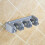 Wall Mounted Mop Broom Holder 3 Position 4 Hooks Storage 4