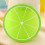 2 Pcs Round Silicone Coasters Non-Slip Heat Resistant Cup Mat 11