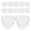100 pcs 50ml pp plastic heart shaped spice containers with lid 9