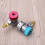 2pcs r134a ac quick coupler adapter for car air conditioning blue red 9