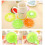 2 Pcs Round Silicone Coasters Non-Slip Heat Resistant Cup Mat 6
