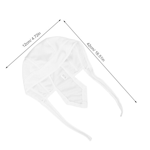 2pcs Breathable Mesh Pirate Hat Long Tail Cap for Men Cycling 1