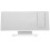 LED Projection Alarm Clock for Bedroom White Display 5