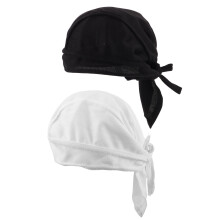 2pcs Breathable Mesh Pirate Hat Long Tail Cap for Men Cycling