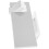 LED Projection Alarm Clock for Bedroom White Display 7