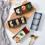 ceramic three grid sauce dish for sushi and seasoning 9